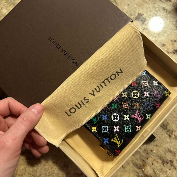 NWOT Louis Vuitton Monogram Multicolore Zippy Coin Purse Wallet - Picture 6 of 12